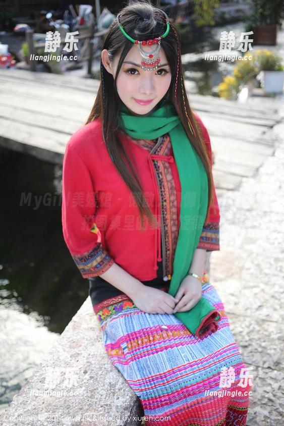 MyGirl美媛馆-温心怡 MyGirl美媛馆 - 懒散又慵懒,温心怡私拍图集里的夏天旋律