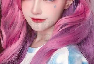 千夜未来与蒂法连衣裙，免费写真里的小宇宙！