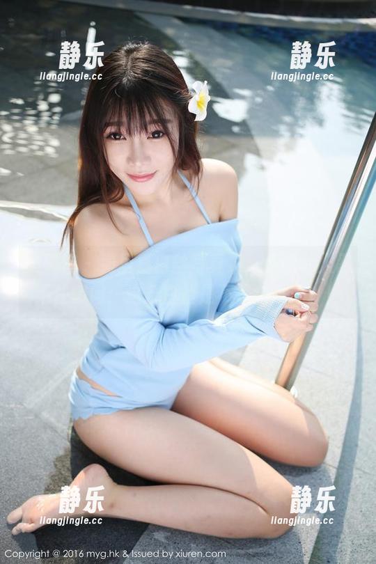 美媛馆-绮里嘉 美媛馆 - 绮里嘉白丝写真集,原图让人忍不住想问:这条白丝是不是会发光?!